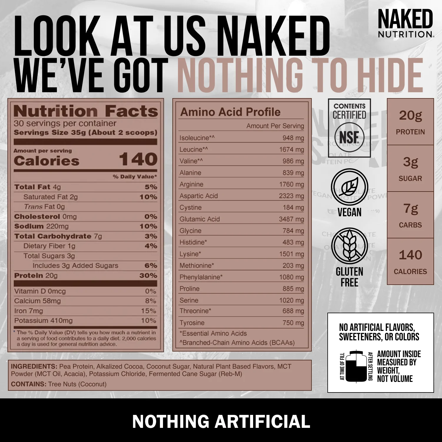 Chocolate Protein Shake | Naked Shake - 30 Servings - Image 4