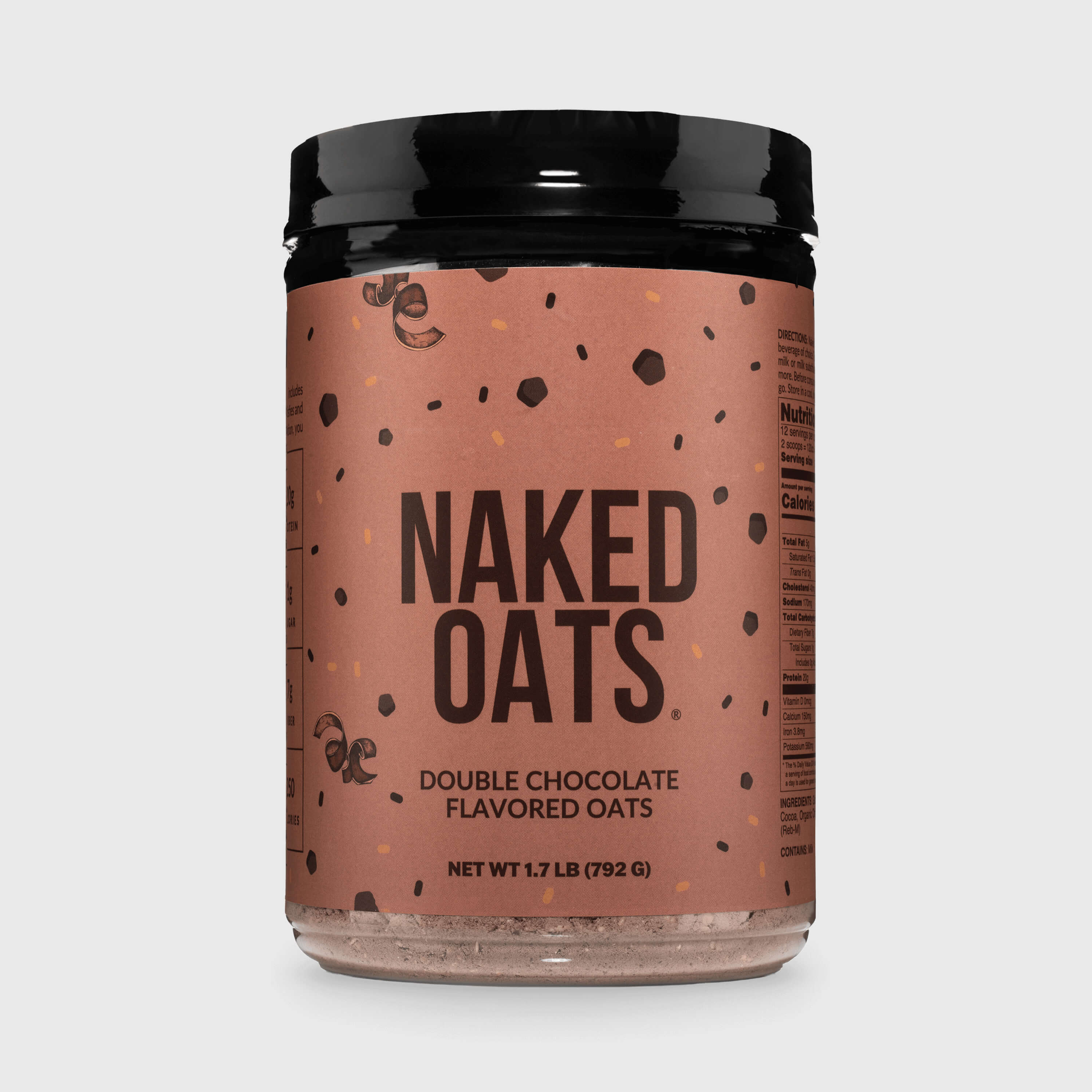 Double Chocolate Protein Oats | Naked Oats