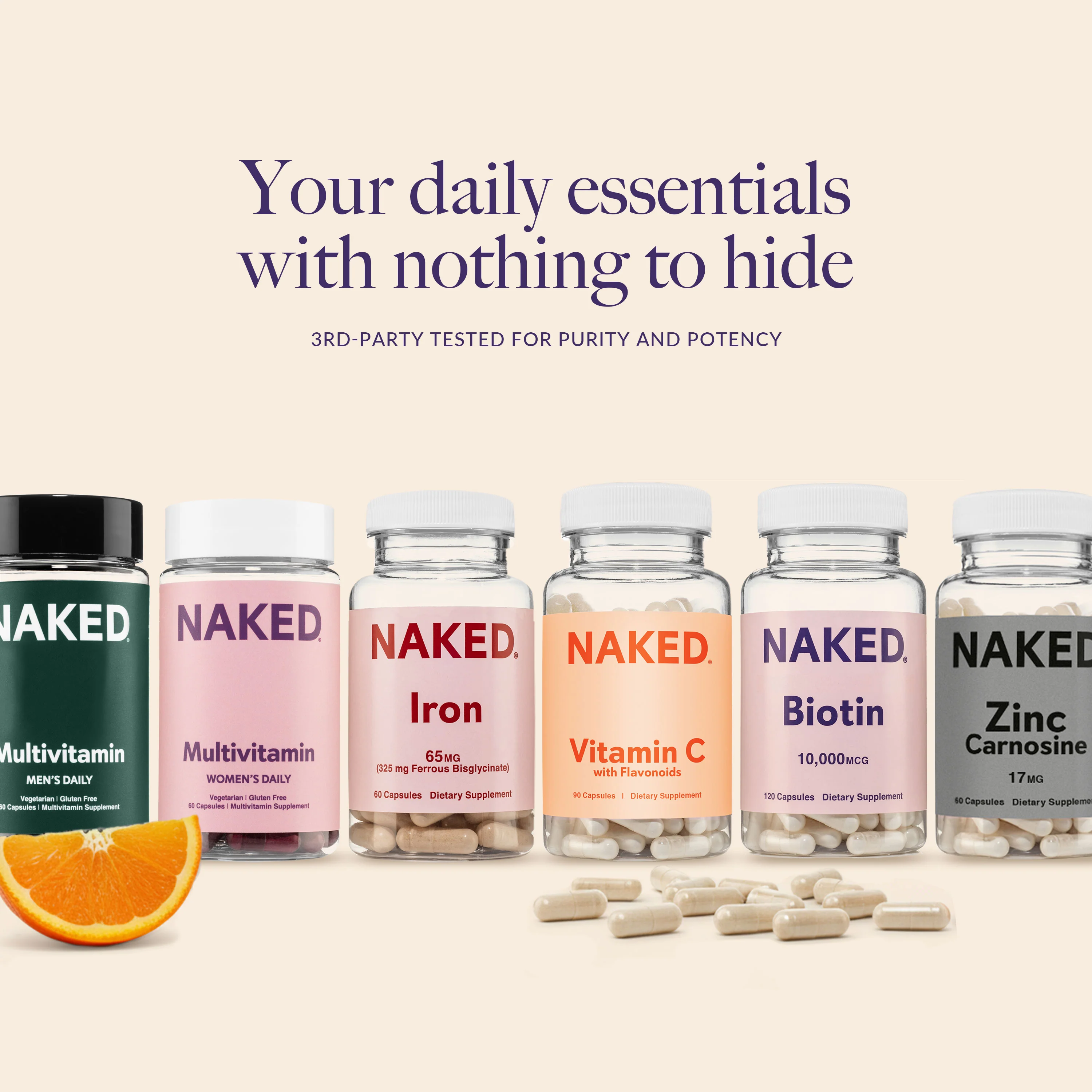 Daily Iron Supplement | Naked Iron - 60 Capsules - Image 8