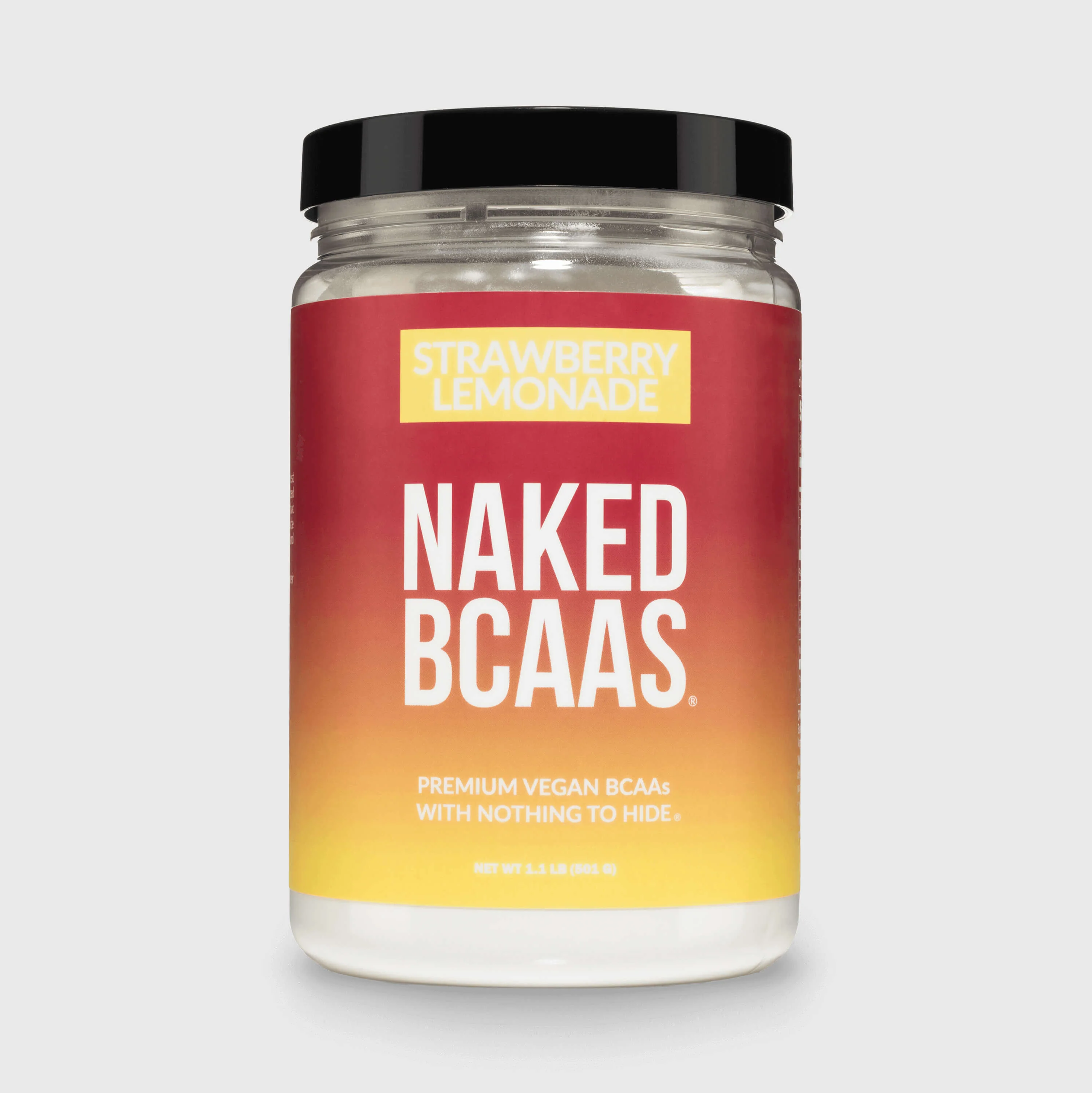 Strawberry Lemonade Branched Chain Amino Acids | Naked BCAAs - 34 Servings