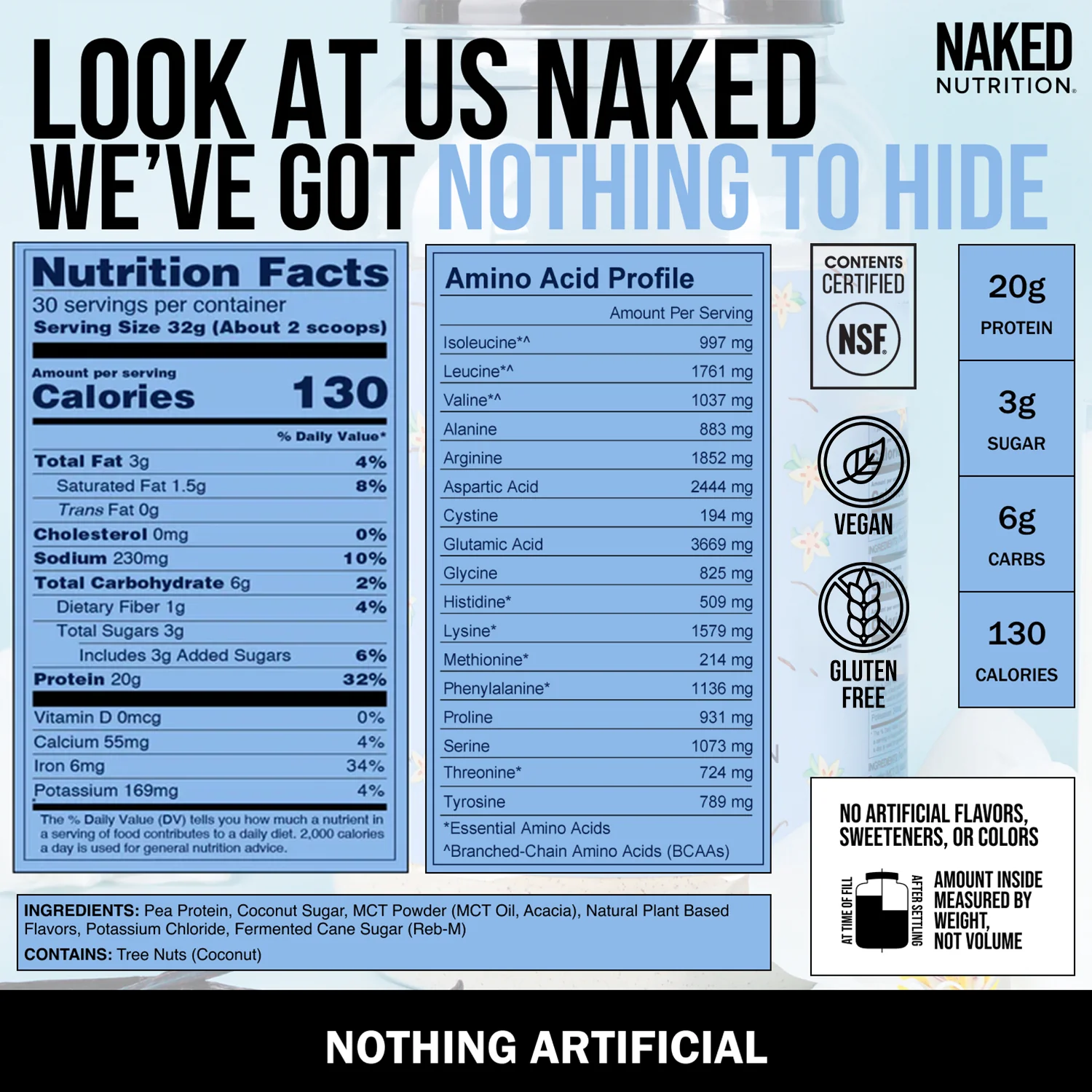 Vanilla Protein Shake | Naked Shake - 30 Servings - Image 5