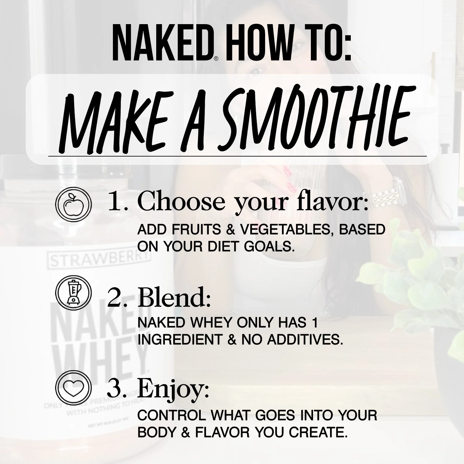 Vanilla Whey Protein Powder | Naked Vanilla Whey - 5LB - Image 7