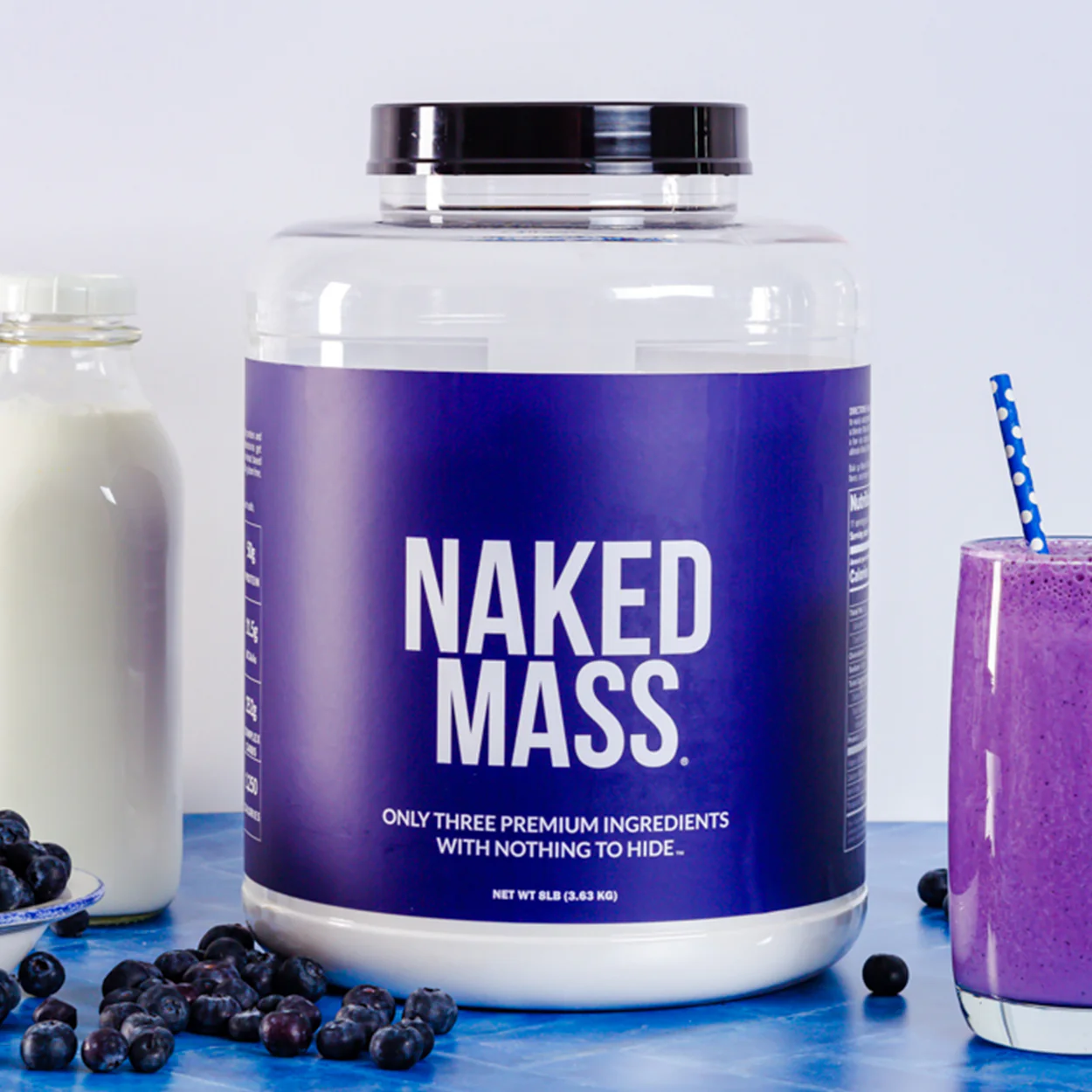 Mass Gainer Protein Supplement | Naked Mass - 12LB - Image 6